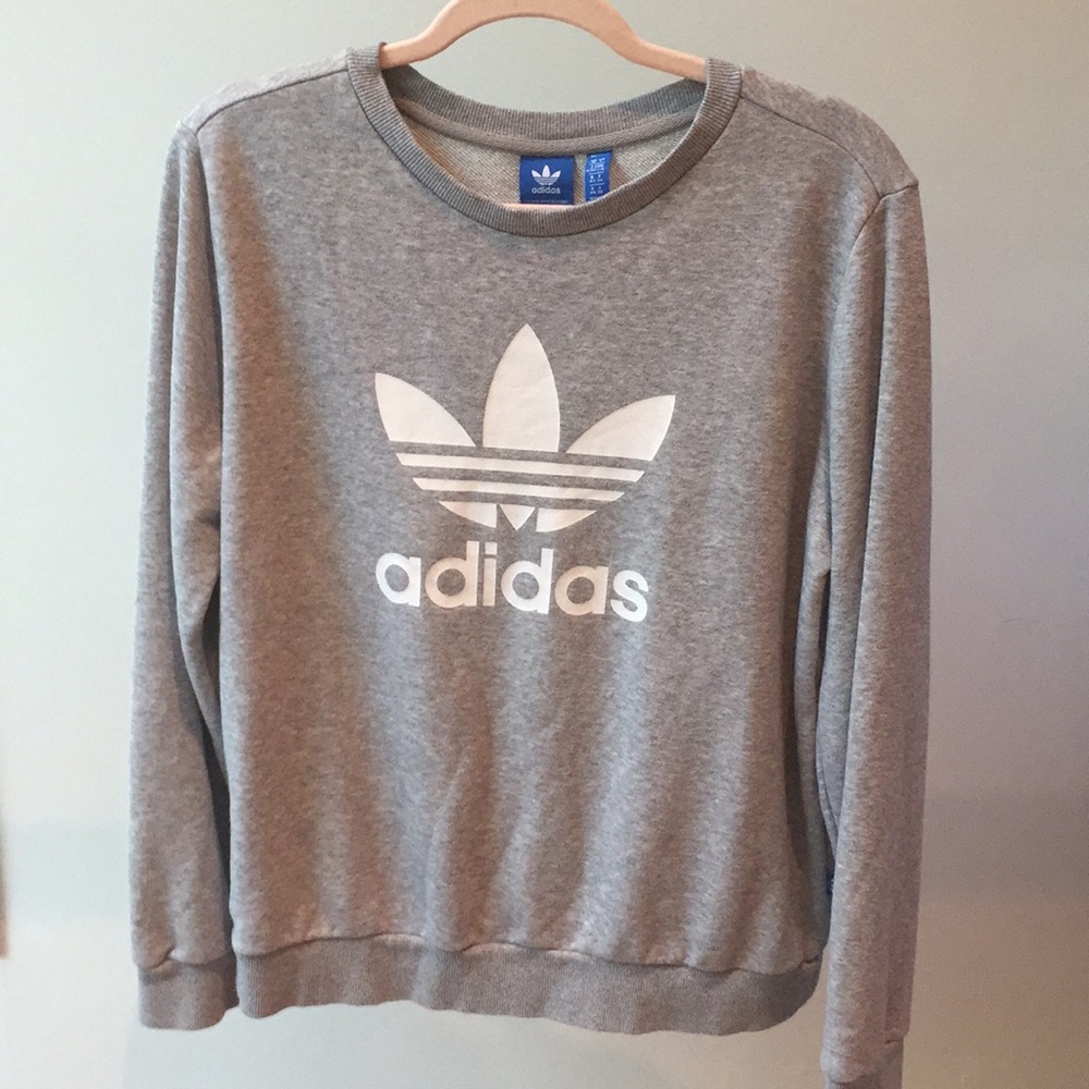 Grey Adidas Sweatshirt